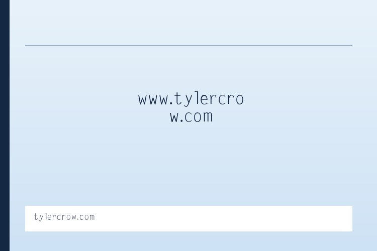 www.tylercrow.com - Home 列表图